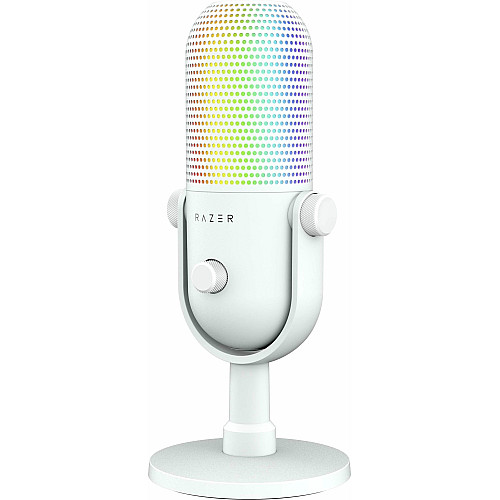 Мікрофон геймінговий Razer Seiren V3 Chroma, Uni, RGB, USB-A, 2м, білий