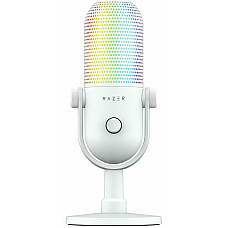 Мікрофон геймінговий Razer Seiren V3 Chroma, Uni, RGB, USB-A, 2м, білий