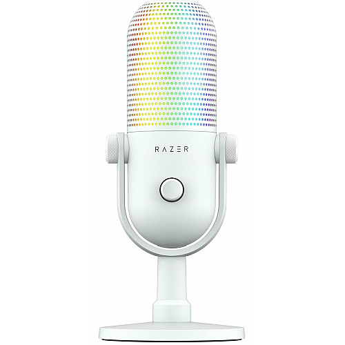 Мікрофон геймінговий Razer Seiren V3 Chroma, Uni, RGB, USB-A, 2м, білий