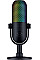Микрофон гейминговый Razer Seiren V3 Chroma, Uni, RGB, USB-A, 2м, черный
