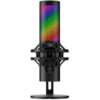Мікрофон геймінговий HyperX QuadCast 2 S, Omni/Uni/Bi, USB-A, 3м, NGenuity, RGB, чорний