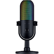 Мікрофон геймінговий Razer Seiren V3 Chroma, Uni, RGB, USB-A, 2м, чорний