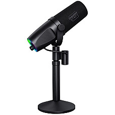 Мікрофон геймінговий CHERRY XTRFY NGALE X, Cardioid, USB-A, 2м, RGB, чорний