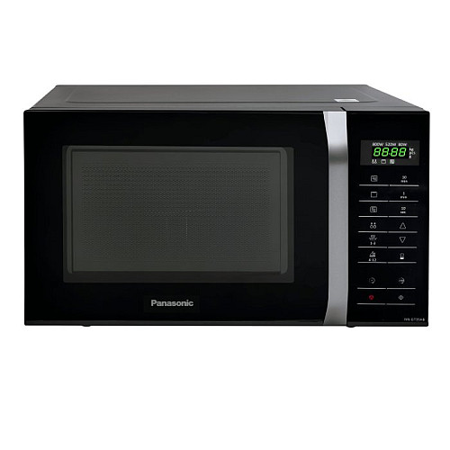 Мікрохвильова піч Panasonic, 23л, 800Вт, гриль, дисплей, чорний