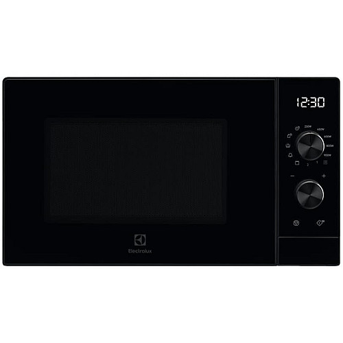 Микроволновая печь Electrolux, 25л, мех. управление, 900Вт, гриль, дисплей, инвертор, черный