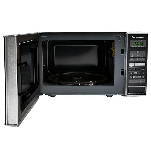 Мікрохвильова піч Panasonic, 20л, 800Вт, дисплей, відкр.кнопкою, нерж