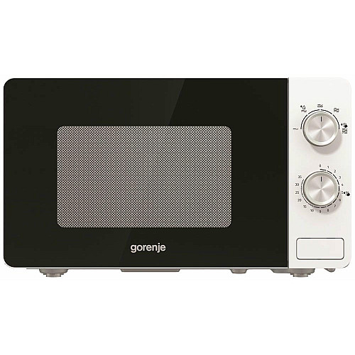 Мікрохвильова піч Gorenje, 17л, мех. керув., 700Вт, білий