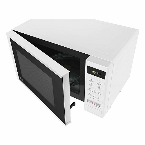 Мікрохвильова піч LG, 20л, електрон. керування, 700Вт, дисплей, білий