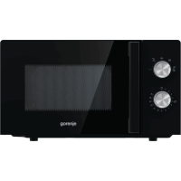 Микроволновая печь Gorenje, 17л, мех. управляющий, 700Вт, черный