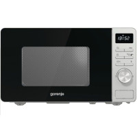 Мікрохвильова піч Gorenje, 20л, електр. керув., 800Вт, дисплей, нерж