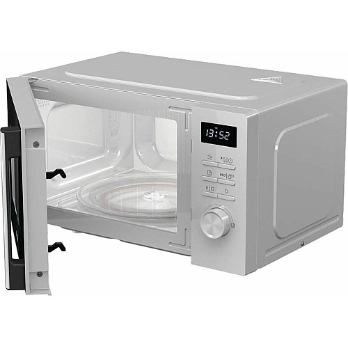 Мікрохвильова піч Gorenje, 20л, електр. керув., 800Вт, дисплей, білий