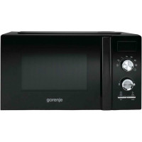 Мікрохвильова піч Gorenje, 20л, мех. керув., 800Вт, дисплей, чорний
