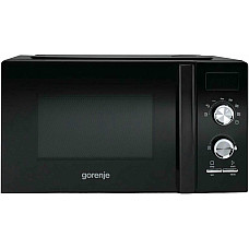 Мікрохвильова піч Gorenje, 20л, мех. керув., 800Вт, дисплей, чорний