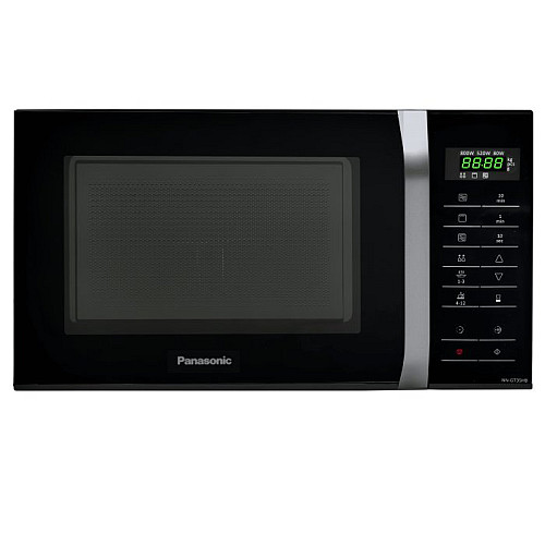 Мікрохвильова піч Panasonic, 23л, 800Вт, гриль, дисплей, чорний