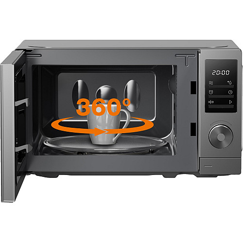 Мікрохвильова піч Gorenje, 20л, електр. керув., 700Вт, дисплей, нерж
