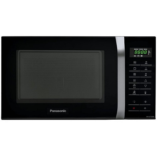 Мікрохвильова піч Panasonic, 23л, 800Вт, гриль, дисплей, чорний