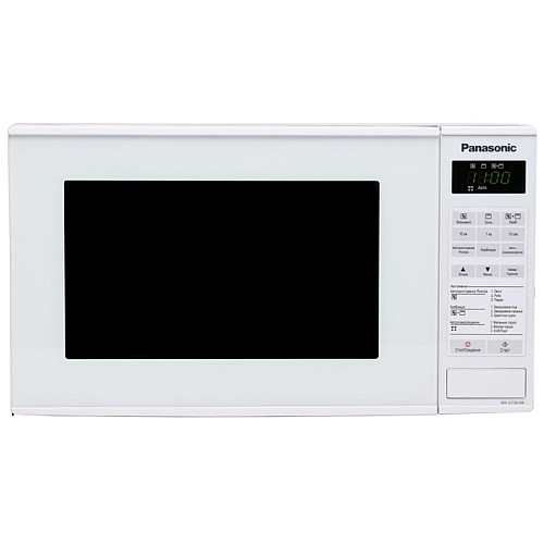 Мікрохвильова піч Panasonic , 20л, електр.керув., 800Вт, гриль, дисплей, білий