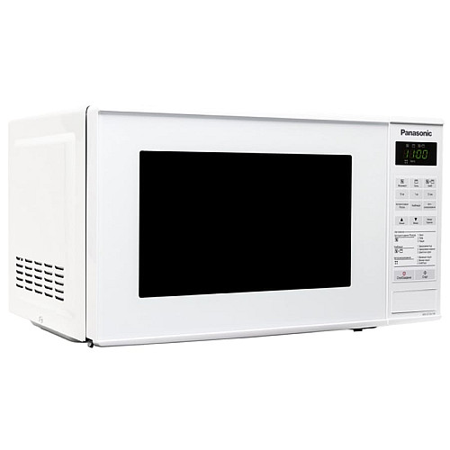 Мікрохвильова піч Panasonic , 20л, електр.керув., 800Вт, гриль, дисплей, білий