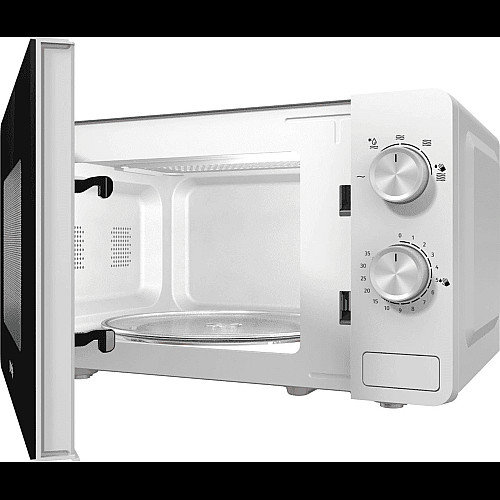 Мікрохвильова піч Gorenje, 20л, мех. керув., 800Вт, білий