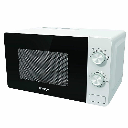 Мікрохвильова піч Gorenje, 17л, мех. керув., 700Вт, білий