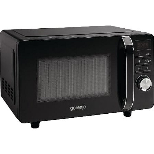 Микроволновая печь Gorenje, 20л, электр. управляющий, 700Вт, гриль, дисплей, черный