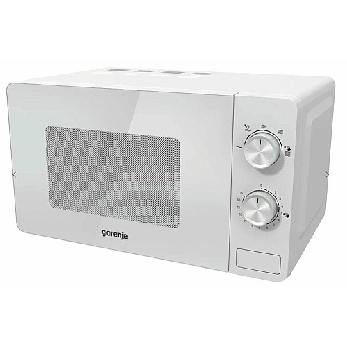 Мікрохвильова піч Gorenje, 20л, мех. управл., 800Вт, білий