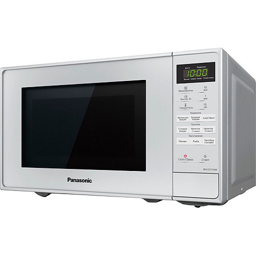 Мікрохвильова піч Panasonic , 20л, електр.керув., 800Вт, дисплей, сірий