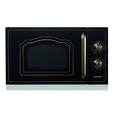 Мікрохвильова піч Gorenje, 20л, мех. керув., 700Вт, гриль, чорний