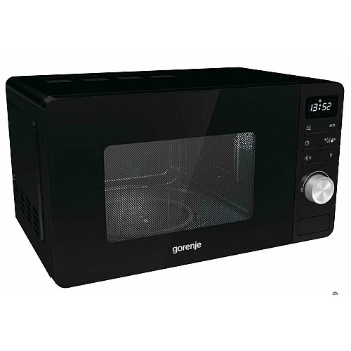 Микроволновая печь Gorenje, 20л, электр. упр., 800Вт, дисплей, черный