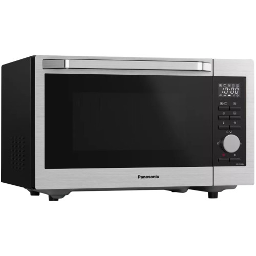 Мікрохвильова піч Panasonic, 30л, 1000Вт, гриль, конвекція, дисплей, нерж