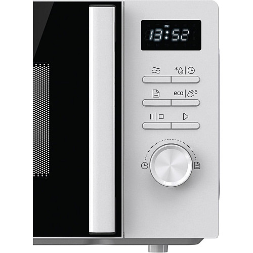 Мікрохвильова піч Gorenje, 20л, електр. керув., 800Вт, дисплей, білий