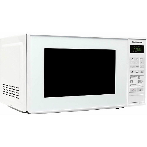 Мікрохвильова піч Panasonic, 20л, 800Вт, гриль, дисплей, білий