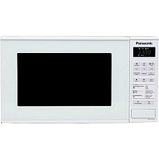 Мікрохвильова піч Panasonic, 20л, 800Вт, гриль, дисплей, білий