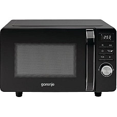 Мікрохвильова піч Gorenje, 20л, електр. керув., 700Вт, гриль, дисплей, чорний