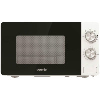 Мікрохвильова піч Gorenje, 20л, мех. управл., 800Вт, гриль, білий