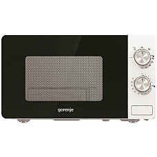 Мікрохвильова піч Gorenje, 20л, мех. управл., 800Вт, гриль, білий