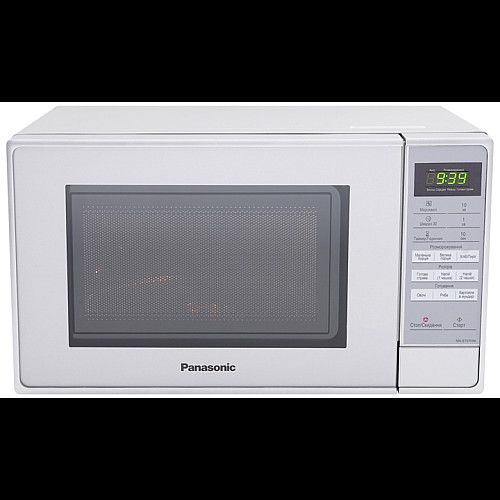 Мікрохвильова піч Panasonic , 20л, електр.керув., 800Вт, дисплей, сірий