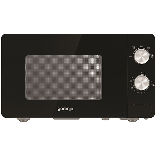 Мікрохвильова піч Gorenje, 20л, мех. керув., 800Вт, чорний