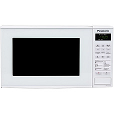 Мікрохвильова піч Panasonic , 20л, електр.керув., 800Вт, гриль, дисплей, білий