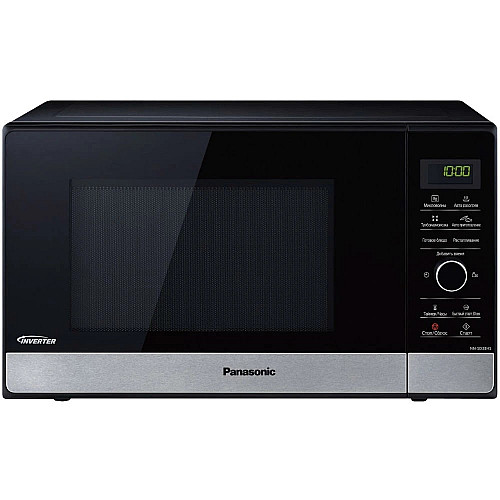 Мікрохвильова піч Panasonic , 23л, електр. керув., 1000Вт, дисплей, чорний