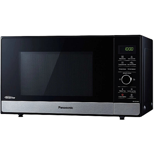 Мікрохвильова піч Panasonic , 23л, електр. керув., 1000Вт, дисплей, чорний