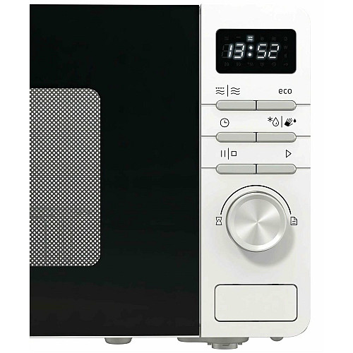 Мікрохвильова піч Gorenje, 20л, електр. керув., 800Вт, дисплей, білий