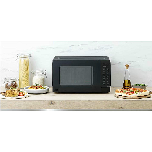 Мікрохвильова піч Panasonic, 24л, 900Вт, гриль, РК  дисплей, чорний