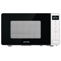 Мікрохвильова піч Gorenje, 20л, електр. управл., 800Вт, гриль, дисплей, білий