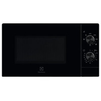 Мікрохвильова піч Electrolux, 20л, мех. керування, 800Вт, гриль, чорний