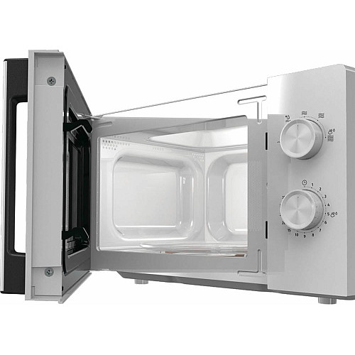 Мікрохвильова піч Gorenje, 20л, мех. керув., 800Вт, білий