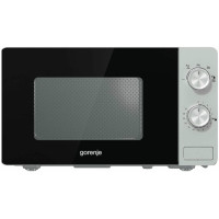 Мікрохвильова піч Gorenje, 20л, мех. керув., 800Вт, сріблястий