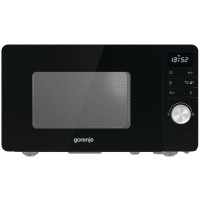 Мікрохвильова піч Gorenje, 20л, електр. керув., 800Вт, дисплей, чорний