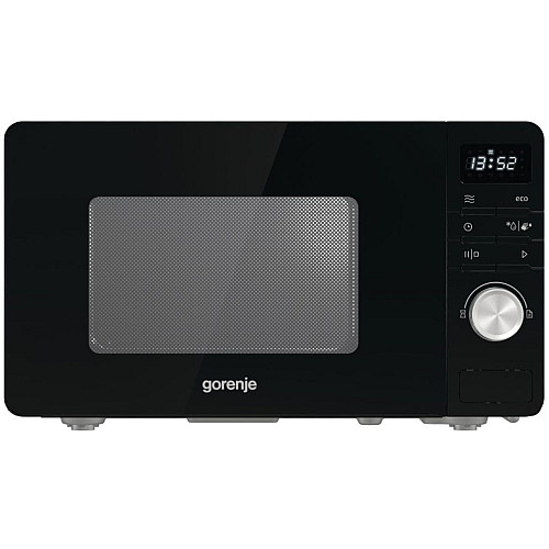 Микроволновая печь Gorenje, 20л, электр. упр., 800Вт, дисплей, черный