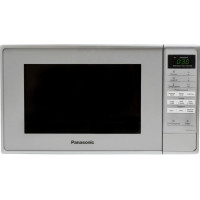 Мікрохвильова піч Panasonic, 20л, електр.управл., 800Вт, дисплей, сріблястий